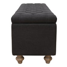 Ciem Button Tufted Storage Ottoman Bench